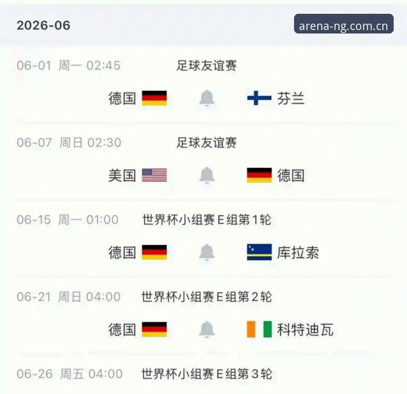 为什么德国队2026世界杯大名单让人既惊讶又期待？如何通过NG体育平台看懂这支球队？